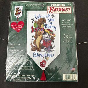 Dimensions | Banners For A Cozy Home | Christmas Paws Banner | 8729